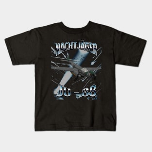 junkers ju 88 world war two night fighter Kids T-Shirt